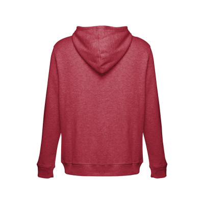 THC AMSTERDAM. Men's hoodie in cotton and polyester with full zip